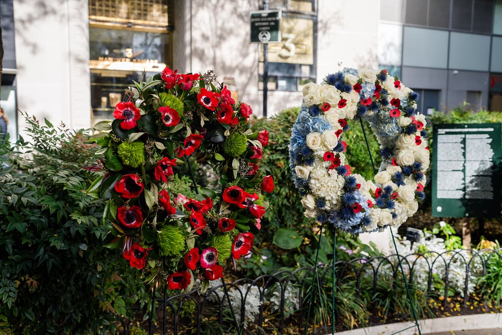 Guests gathered for the 2024 Remembrance Day ceremony